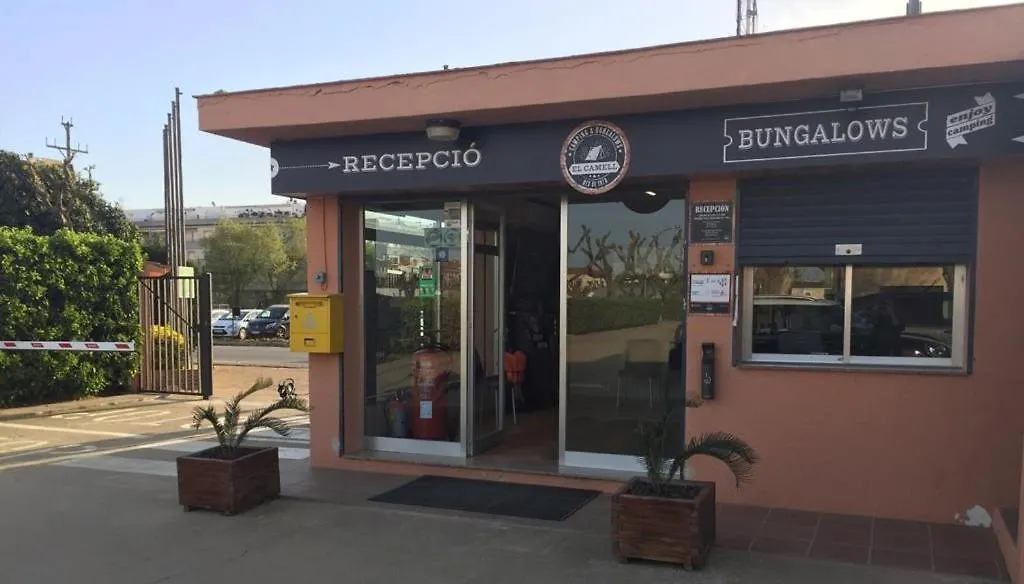Camping El Camell Hotel Pineda de Mar Campsite